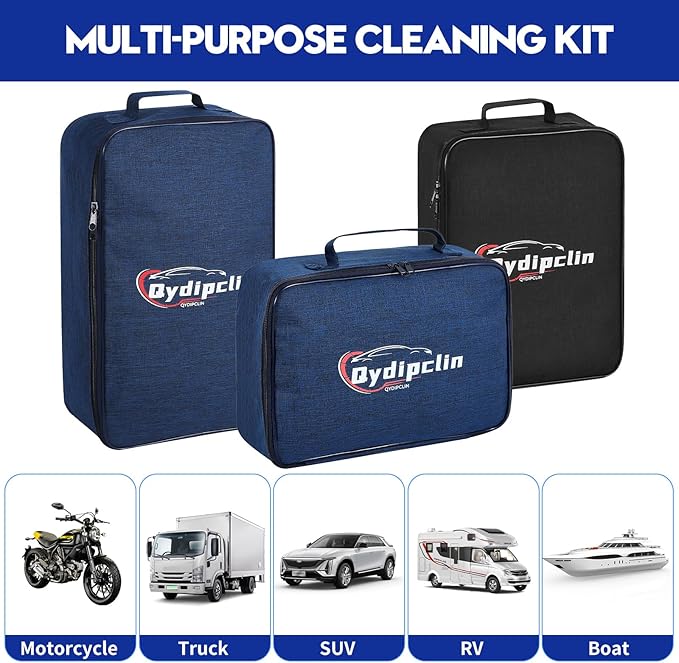 37Pcs Car Detailing Kit, Car Detailing Brush Set, Car Wash Cleaning Kit - Image 8
