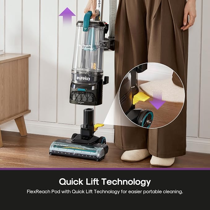 Eureka FlexReach Plus Bagless Upright Vacuum Cleaner - Image 3