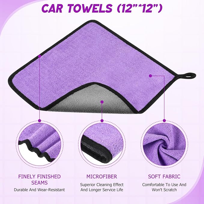 16 Pcs Windshield Cleaner Tool, Car Cleaning Kit - Image 6