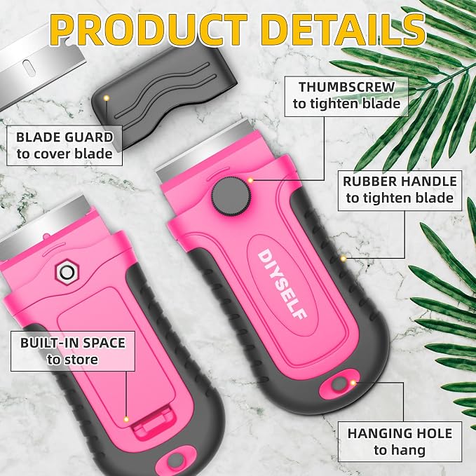 DIYSELF 1 Pack Razor Blade Scraper - Image 6