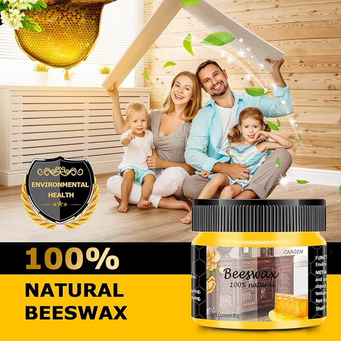 CARGEN Beeswax Furniture Polish, Wood Seasoning Beeswax - Image 3