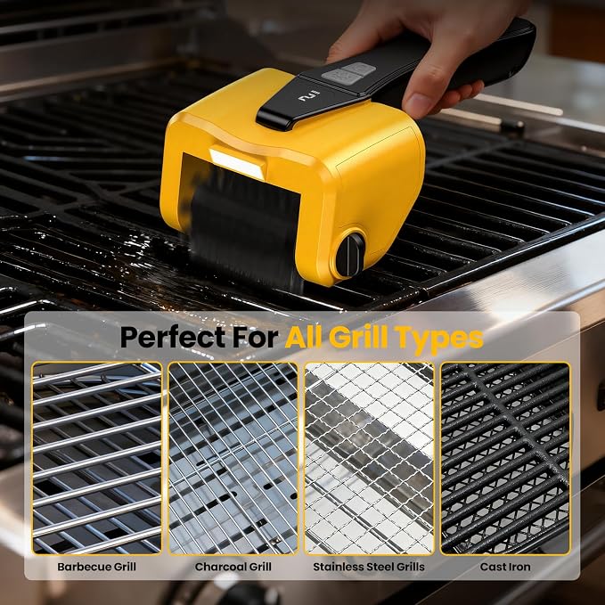Grill Brush - 4000mAh Electric Grill Brush - Image 8