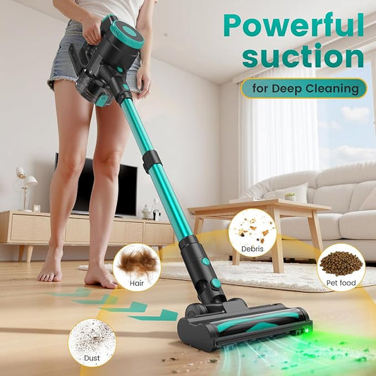 Zefiro Cordless Vacuum Cleaner, 45Mins Runtime Vacuum Cleaners - Image 2