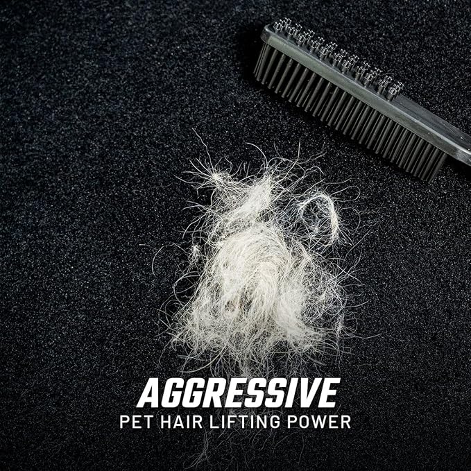 Slick Products Heavy-Duty Rubber Interior Hair Removal Brush – Automotive - Image 2