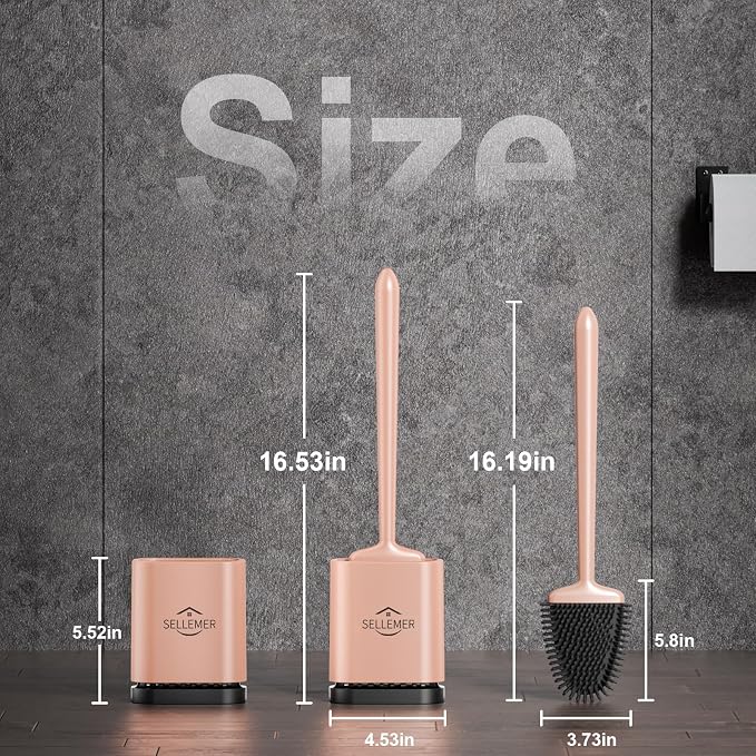 Sellemer Toilet Brush and Holder Set - Image 8