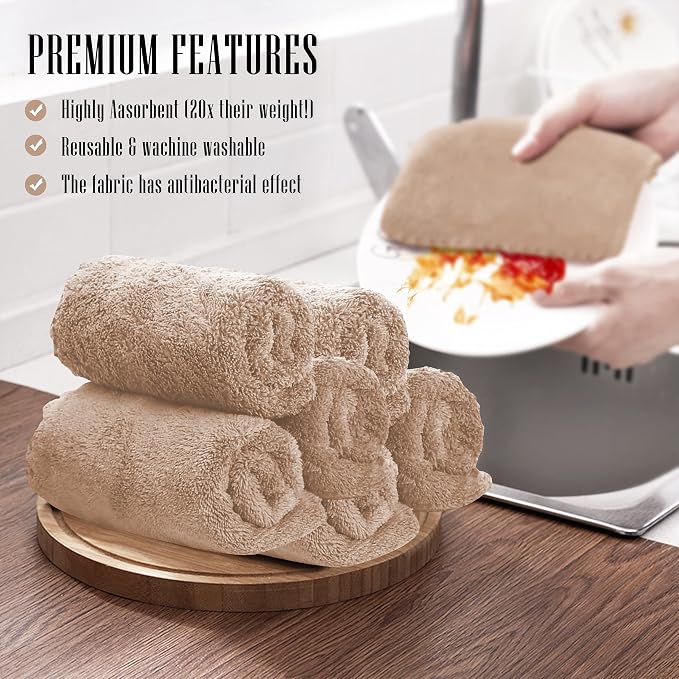 Sunny zzzZZ 24 Pack Kitchen Dishcloths - Image 7