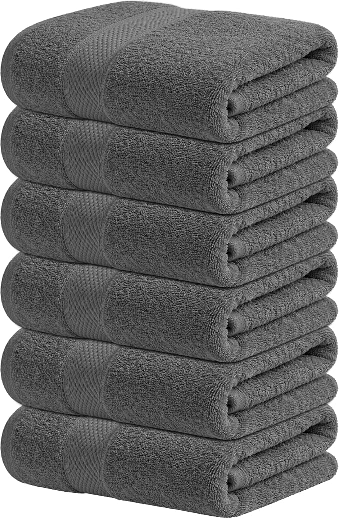 Infinitee Xclusives Dark Grey Hand Towels by InfiniteeXclusives