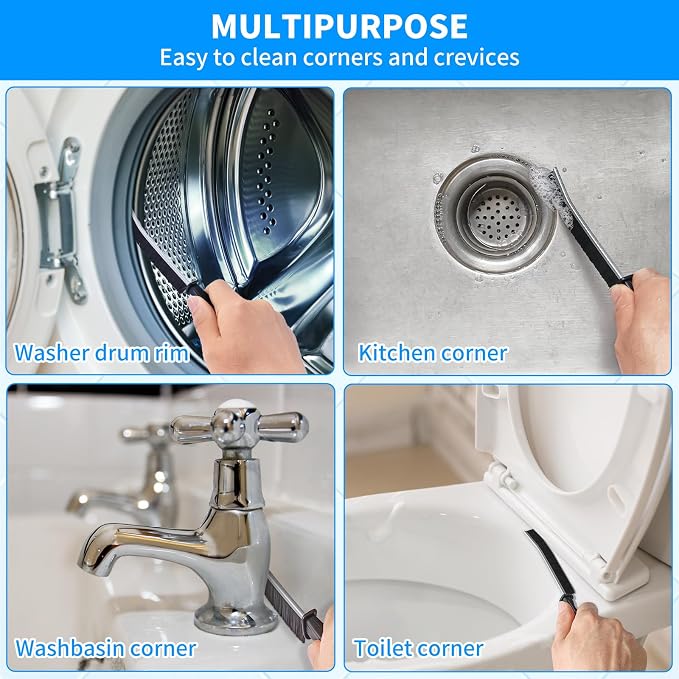 4TH Multi-Purpose Hard Bristle Crevice Cleaning Brush -Deep Reach Gap Cleaning - Image 5