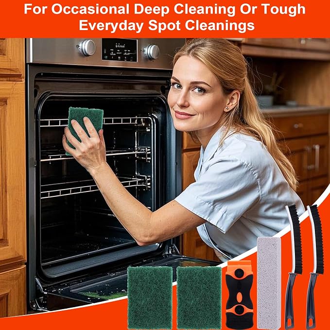 Palksky Heavy Duty Oven Cleaner Tools, Oven Cleaning Accessories, Oven Cleaning - Image 4