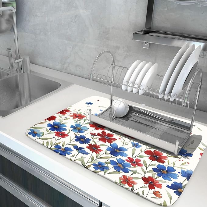 Khope 4th of July Dish Drying Mat - Image 5