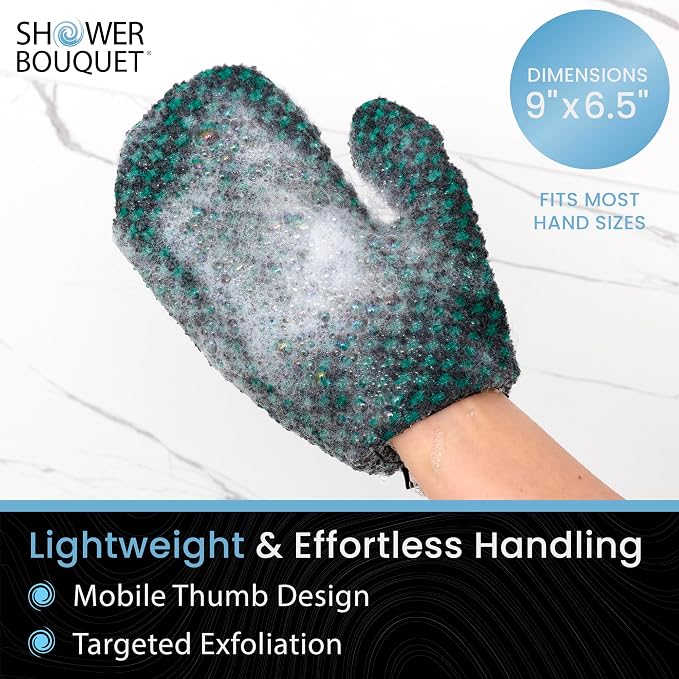 Japanese Exfoliating Mitt for Shower - Image 6