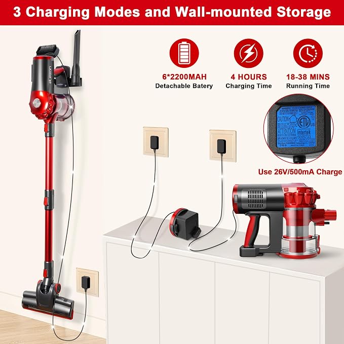 elezon A200 Cordless Vacuum Cleaner - Image 6