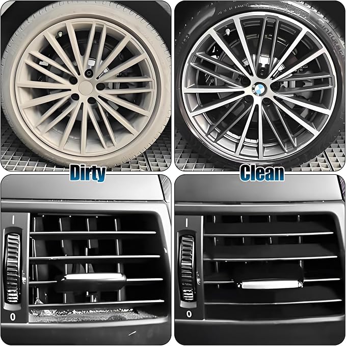 8Pcs Wheel Brush, Tire Brush, Wheel Cleaner Brush Set - Image 6