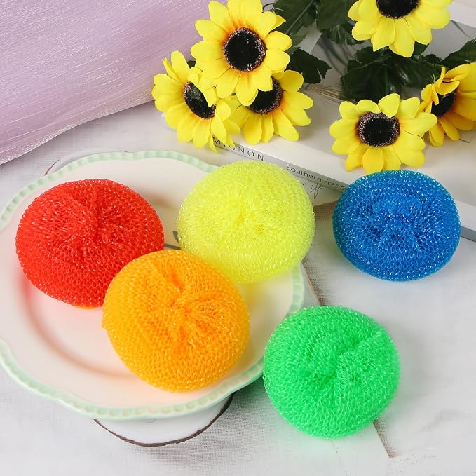 MIDELONG Plastic Dish Scrubbers - Image 5