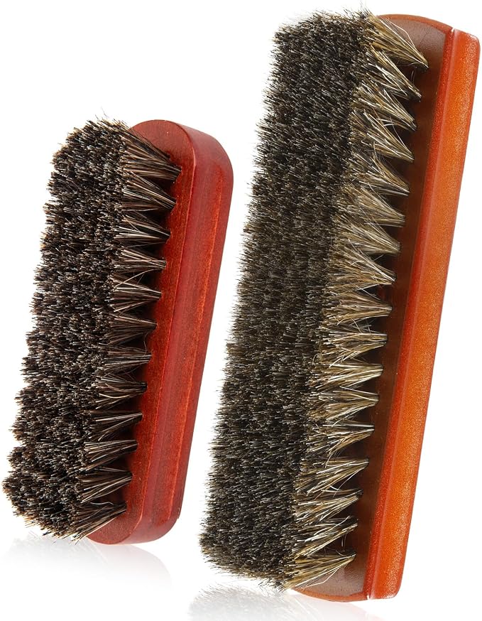 Shoe Brush, Horsehair Shoe Brush, Shoe Brushes by Liwidon