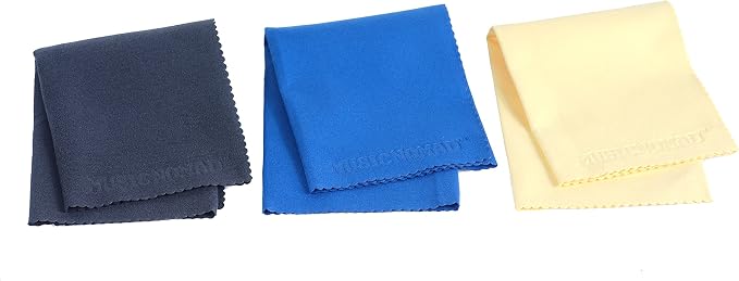 MusicNomad Microfiber Polishing Cloth-3 Pack - Image 2