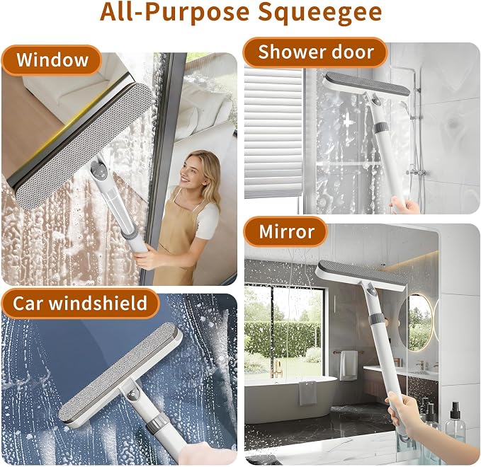 5-in-1 Extendable Window Squeegee - Image 5