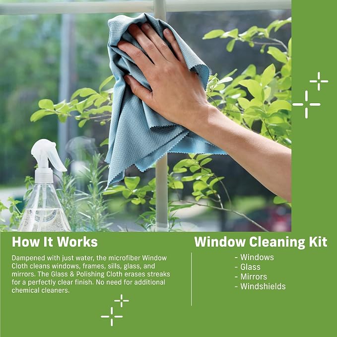 E-Cloth 3-Pack Window Cleaning Cloth - Image 5