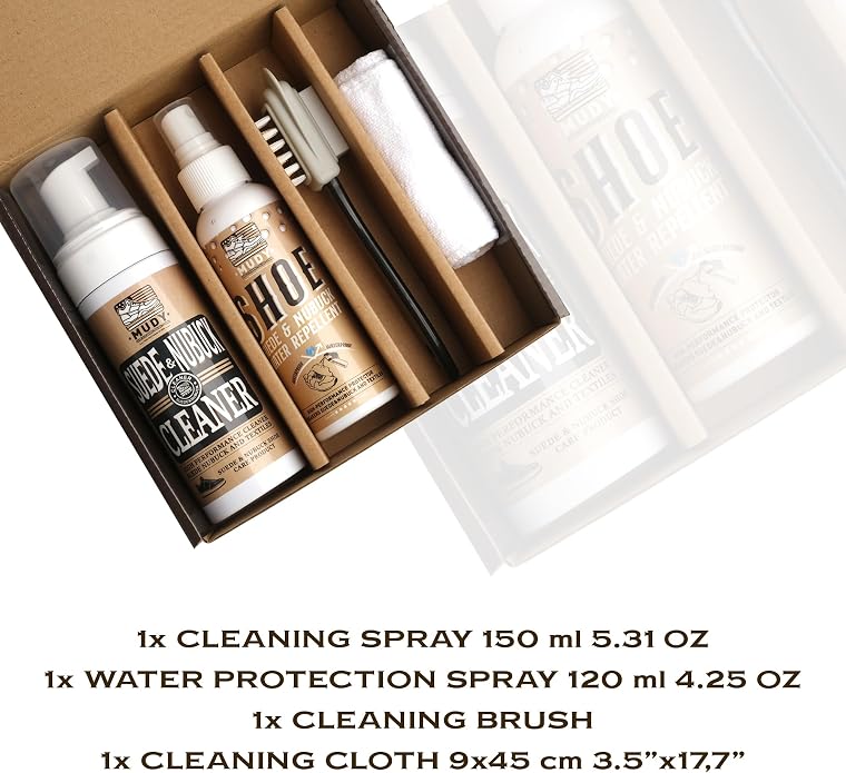 Suede Shoe Cleaner Nubuck Shoe Cleaner and Water Repellent - Image 2