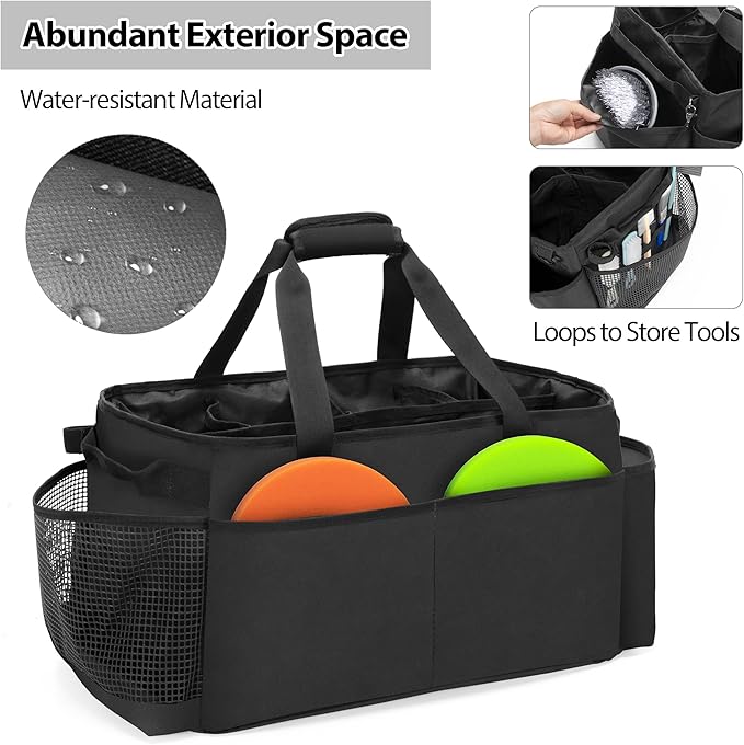 Detailing Bag with Polisher Carry Bag, Large Detail Car Care Box - Image 4