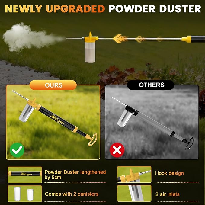 Diatomaceous Earth Powder Duster, Powder Sprayer - Image 3
