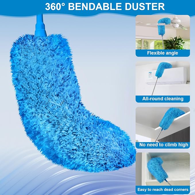 JEHONN Duster with Extension Pole 100 inches - Image 5