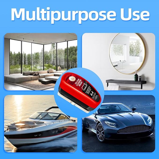 Automotive Oil Film Cleaning Brush, 2025 Oil Film Cleaning Brush - Image 4