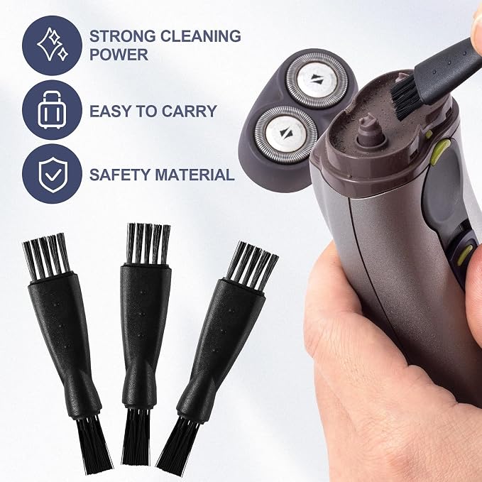 Patelai 20 Pieces Electric Shaver Cleaning Brush Small Clipper Brushes - Image 3