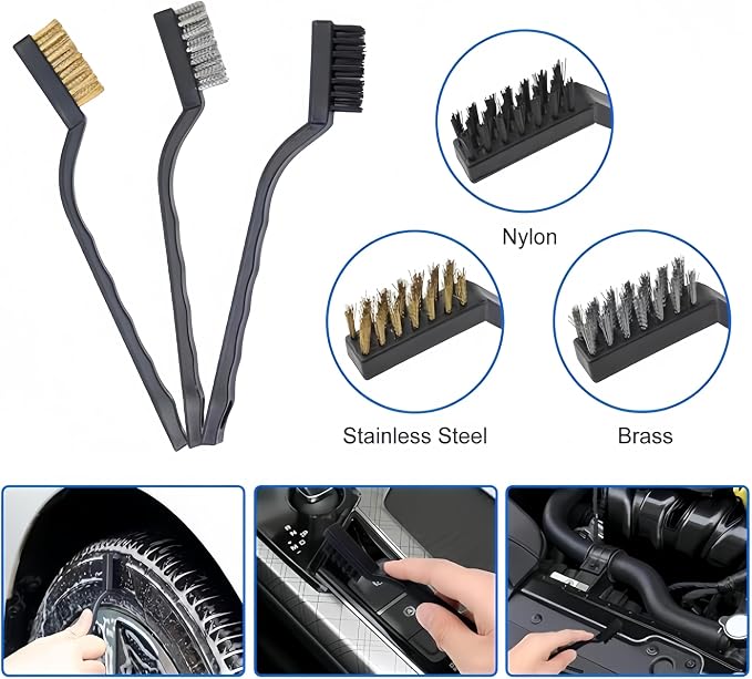 10pcs Auto Car Detailing Brush Set，Professional dusting Brush Suitable - Image 4