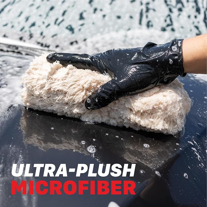 Maxshine Universal Ultra-Plush Microfiber Car Wash Sponge – Super Absorbent - Image 4