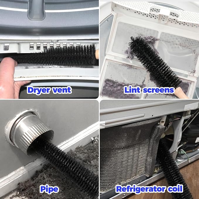 Holikme 3 Pieces Dryer Vent Cleaner Kit - Image 5