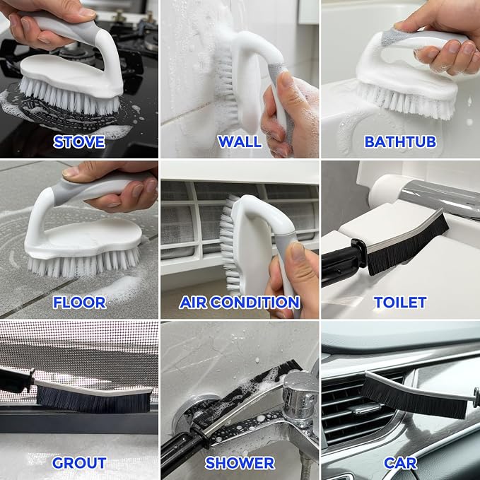 Scrub Brush - 6 Pack, Scrub Brushes - Image 6