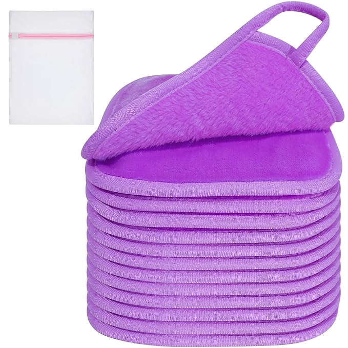 KODAMO Makeup Remover Cloth, Reusable Makeup Remover Pads Washable Travel Bag by KODAMO