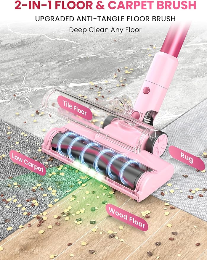 Dzaki Cordless Vacuum Cleaner, Stick Vacuum - Image 6