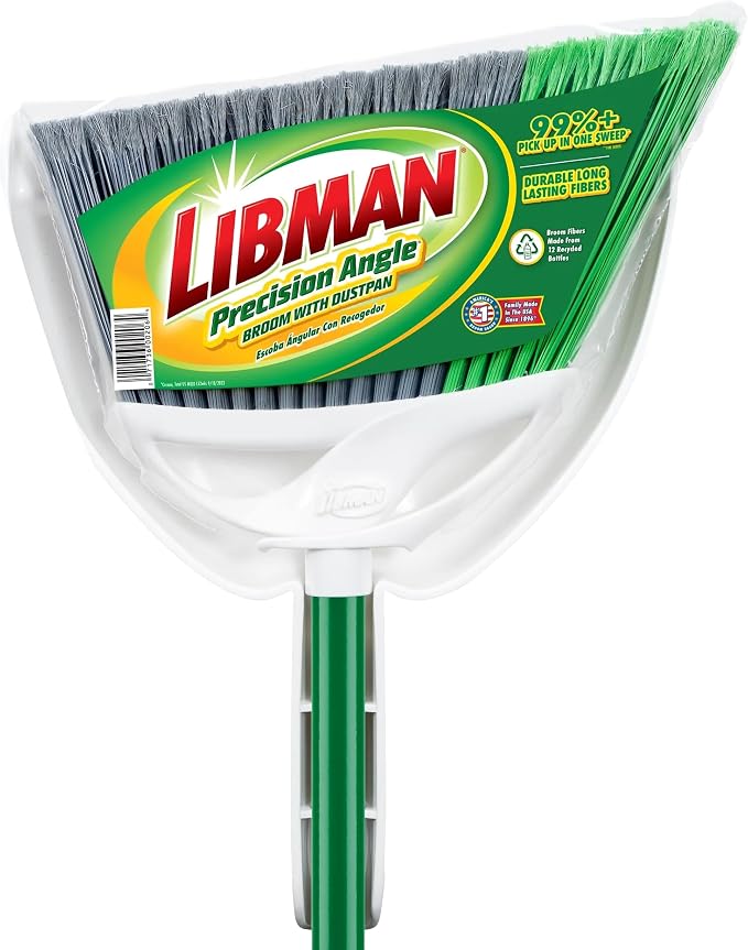 Libman FlexTech Broom with Dustpan Combo Set by TheLibmanCompany
