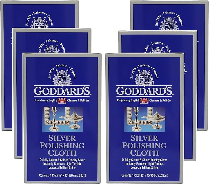 Goddard's Cotton Silver Polishing Cloth by GoddardsCleanersandPolishes