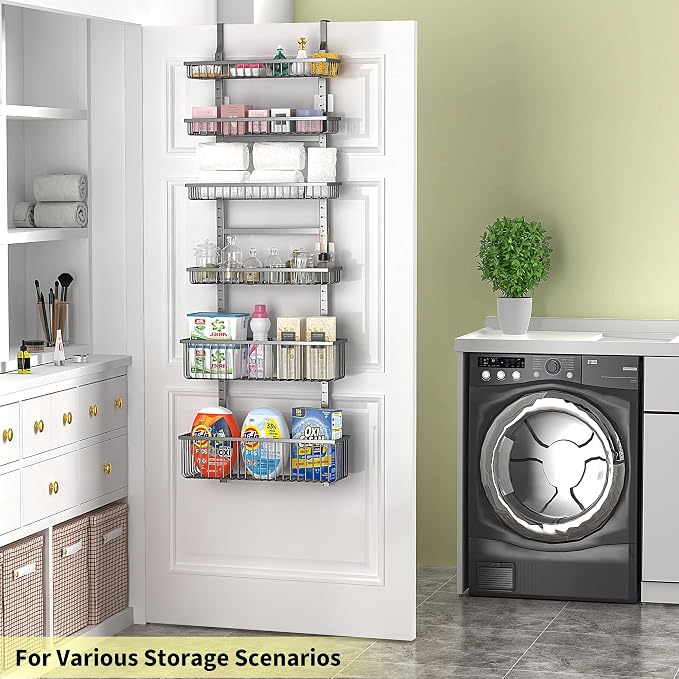 Moforoco 6-Tier Over The Door Pantry Organizer, Pantry Organization and Storage - Image 5