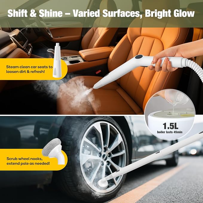 Newbealer Heavy-Duty Steam Cleaner - Image 7