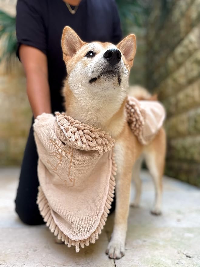 Tuff Pupper Quick Dry Towel for Dogs | Ultra Absorbent Microfiber Shammy | - Image 7