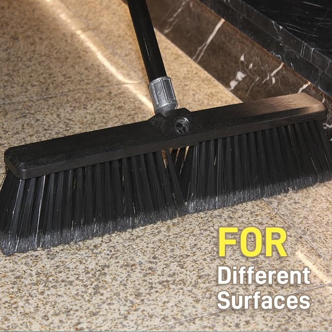 Push Broom Head Outdoor Large Stiff Bristle - Image 7