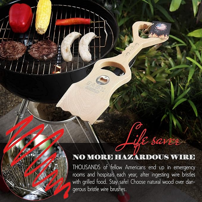 Wood Grill Scraper - Image 2