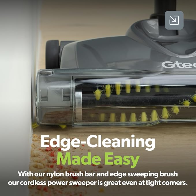Gtech SW22 Cordless Lithium Carpet and Hardwood Floor Sweeper - Image 6