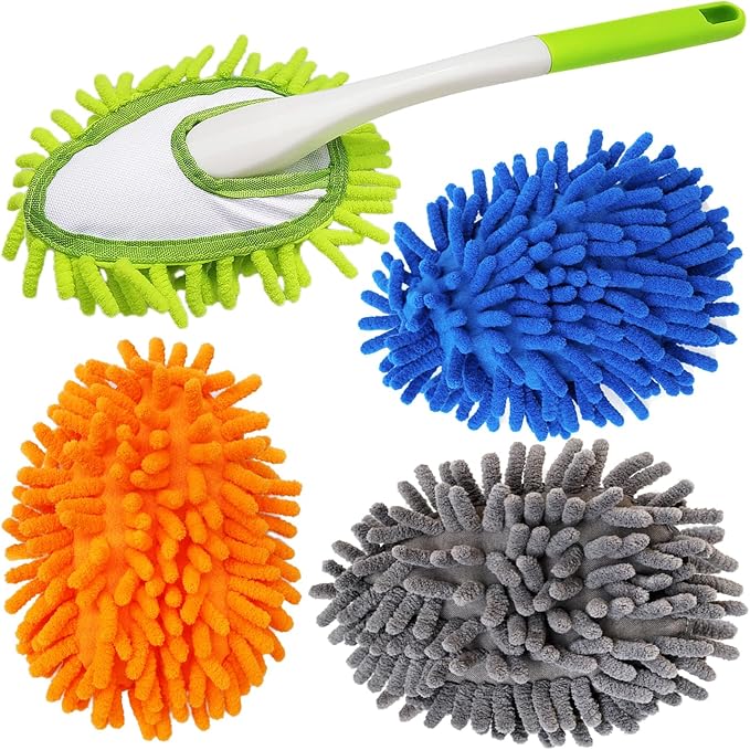 Microfiber Feather Duster, 13 Inch Length, by Unknown