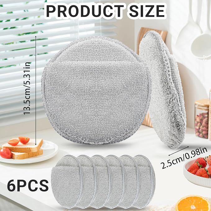 6Pcs 5'' Wax & Oil Applicator Pads - Image 3