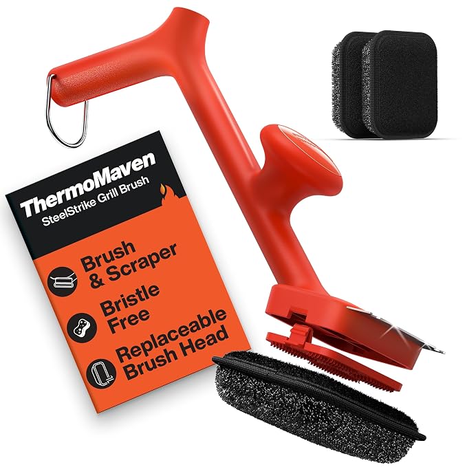 ThermoMaven BBQ Grill Brush Bristle Free by ThermoMaven