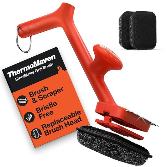 ThermoMaven BBQ Grill Brush Bristle Free by ThermoMaven