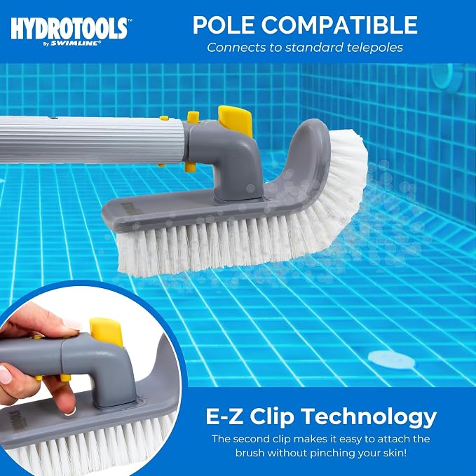 SWIMLINE HYDROTOOLS Pool Floor Wall Step Brush - Image 4
