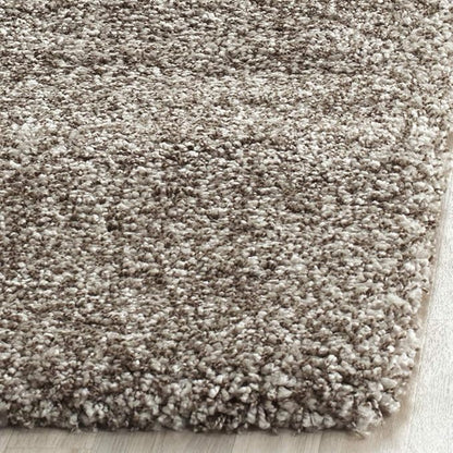 SAFAVIEH Milan Shag Collection Runner Rug - 2' x 14', Grey, Solid Design, Non-Shedding & Easy Care, 2-inch Thick Ideal for High Traffic Areas in Living Room, Bedroom (SG180-8080)