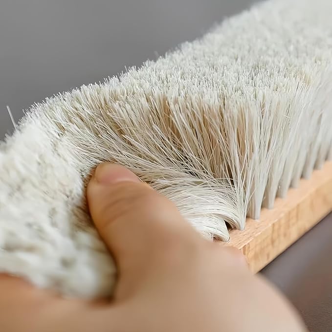 Horsehair Hand Brush Soft Bristles - Image 2