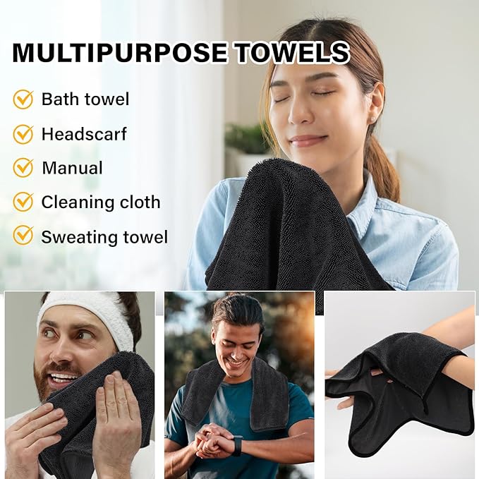 Shiny Wipes Cleaning Cloths, Shower Doors Drying Towels, 16 * 16in Streak Free - Image 7
